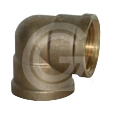 Brass female threaded elbow 1/4" 